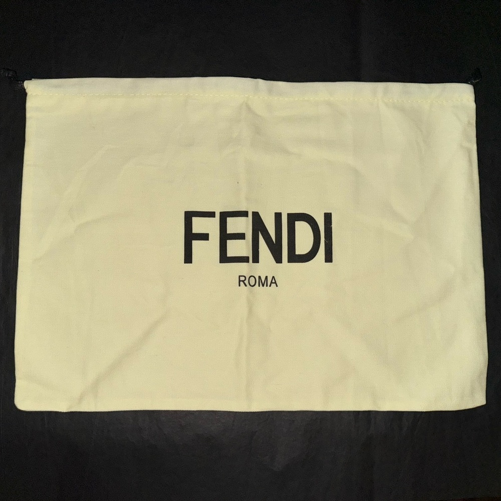 FENDI ROMA BOX 12”x9x4”, Comes W/Protective Bag, Giftable/Storage, 2 in 1 Items - Picture 6 of 8